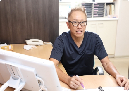 午前中に診察を受けていただきます